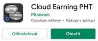 Aplikace Cloud Earning PHT