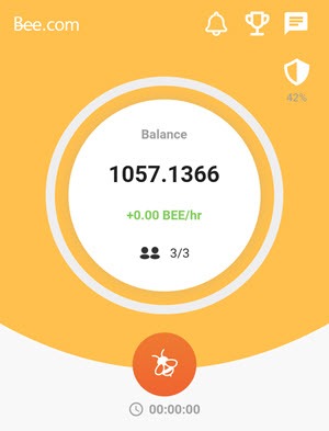 Bee Network Coin kliknete na vcelku a tezite