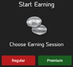 PHT start earning choose earning session